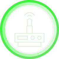 Wifi Router Creative Icon Design vector