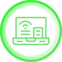 Wifi Connection Creative Icon Design vector