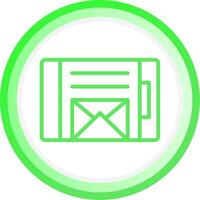 Tablet Creative Icon Design vector