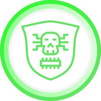 Malware Creative Icon Design vector