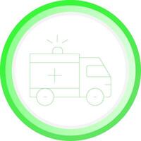 diseño de icono creativo de ambulancia vector