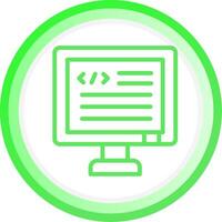Code Creative Icon Design vector