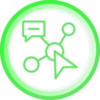 Interaction Creative Icon Design vector