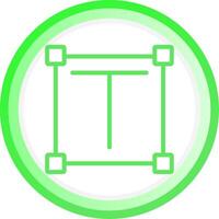 Text Box Creative Icon Design vector