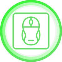 Wireless Mouse Creative Icon Design vector
