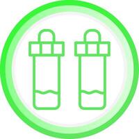 Test Tube Creative Icon Design vector