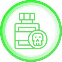 Poison Creative Icon Design vector