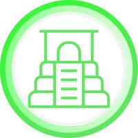 Pyramid Creative Icon Design vector