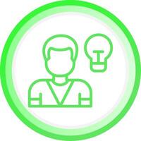 Idea Creative Icon Design vector
