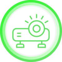 Projector Creative Icon Design vector