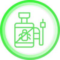 Pesticide Creative Icon Design vector