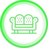 Couch Creative Icon Design vector