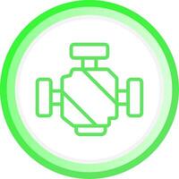Car Engine Creative Icon Design vector
