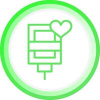Transfusion Creative Icon Design vector