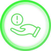 Risk Creative Icon Design vector