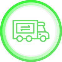 Supply Chain Creative Icon Design vector