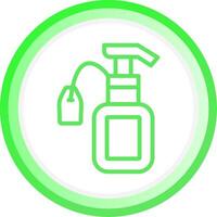 Shampoo Creative Icon Design vector