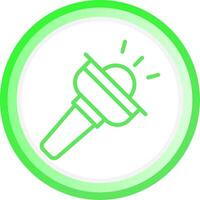 Flashlight Creative Icon Design vector
