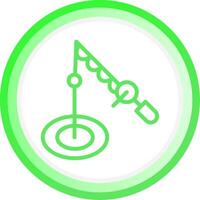 Fishing Season Creative Icon Design vector