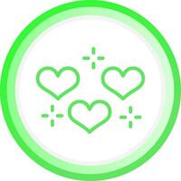 Heart Creative Icon Design vector