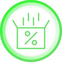 Inside Sales Creative Icon Design vector