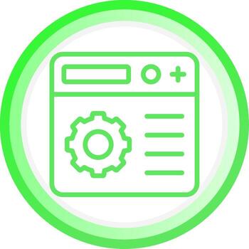 configuración de diseño de icono creativo vector