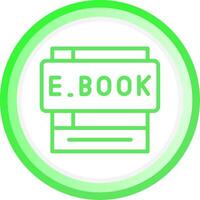 Ebooks Creative Icon Design vector