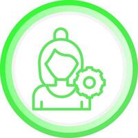 User Settings Creative Icon Design vector