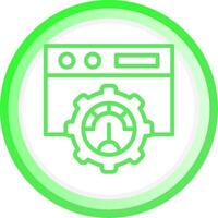 Search Engine Optimization Creative Icon Design vector