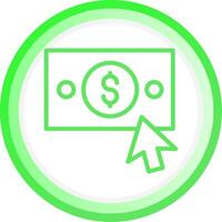 Pay Per Click Creative Icon Design vector