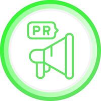 Public Relations Creative Icon Design vector