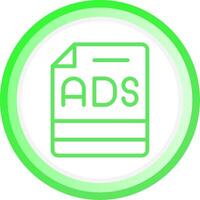 Print Advertisements Creative Icon Design vector