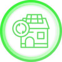 Renewable Energy Creative Icon Design vector