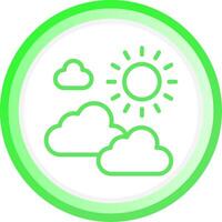 Sun Creative Icon Design vector