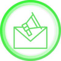 Email Marketing Creative Icon Design vector