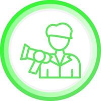 Hairdresser Creative Icon Design vector