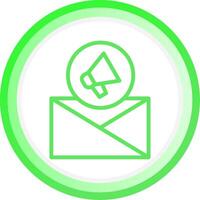 Email Marketing Creative Icon Design vector