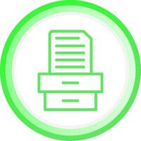 Project Inbox Creative Icon Design vector