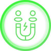 Customer Retention Creative Icon Design vector