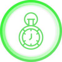 Stopwatch Creative Icon Design vector