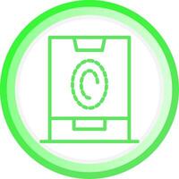 Smart Identification Creative Icon Design vector