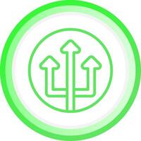 Pathway Creative Icon Design vector