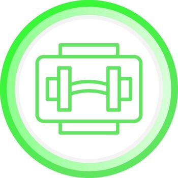 Gym Creative Icon Design vector