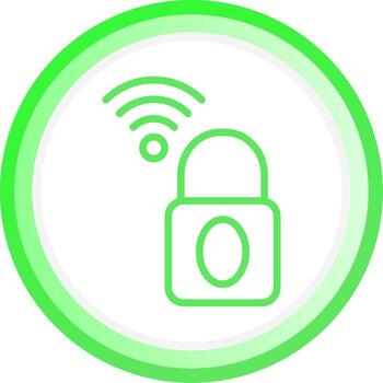 Smart Lock Creative Icon Design vector