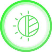 Eclipse Creative Icon Design vector
