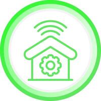 Home Automation Creative Icon Design vector