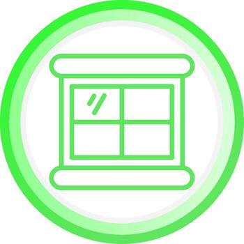 Window Creative Icon Design vector