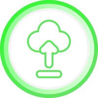 Upload Creative Icon Design vector