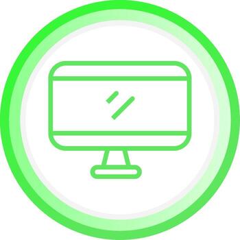 Lcd Creative Icon Design vector