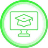 E-Learning Creative Icon Design vector